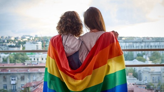 Girls pride flag