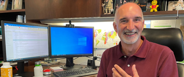 Gregg DeRosa in his office