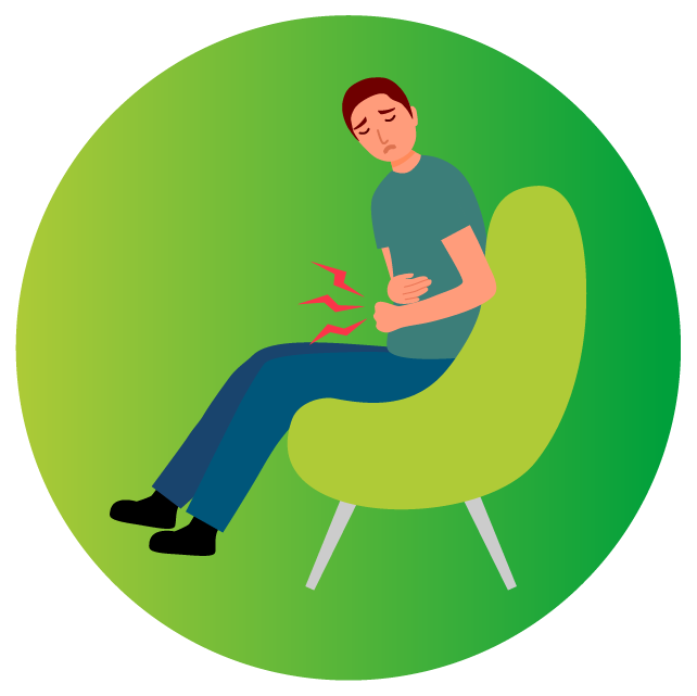 inflammatory bowl icon