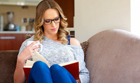 relax with book