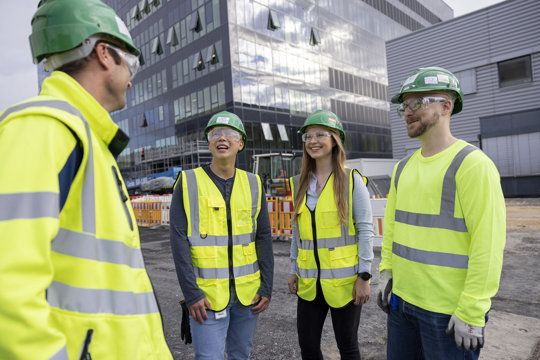 workers with green hamlets